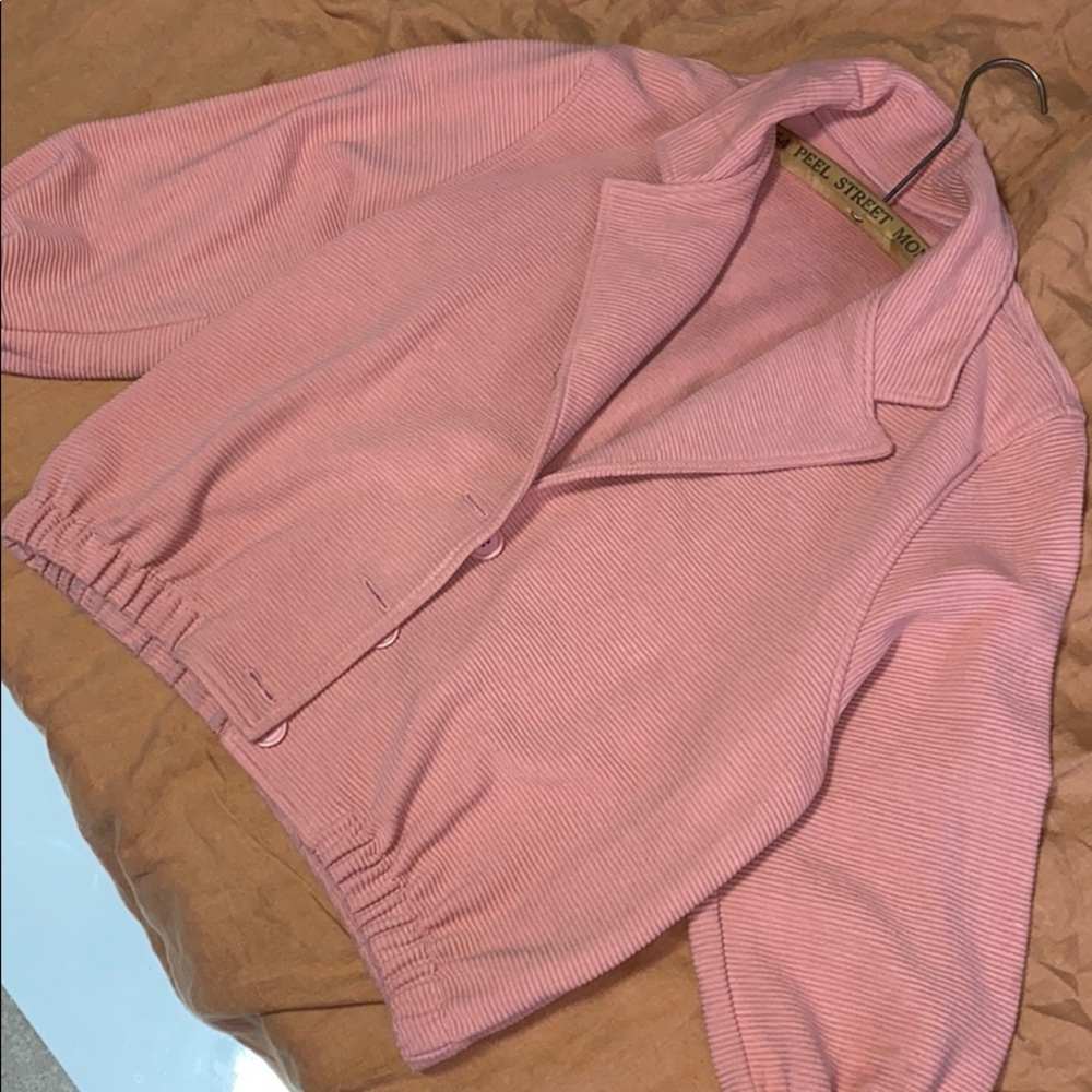 American Apparel Cotton Ottoman Rib Jacket